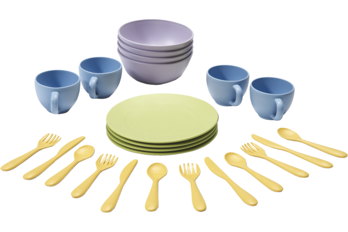 Eetservies green toys