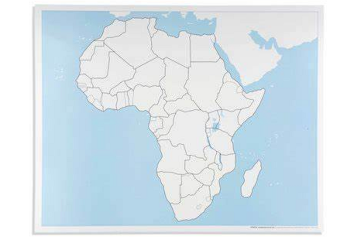 Controlekaart Afrika