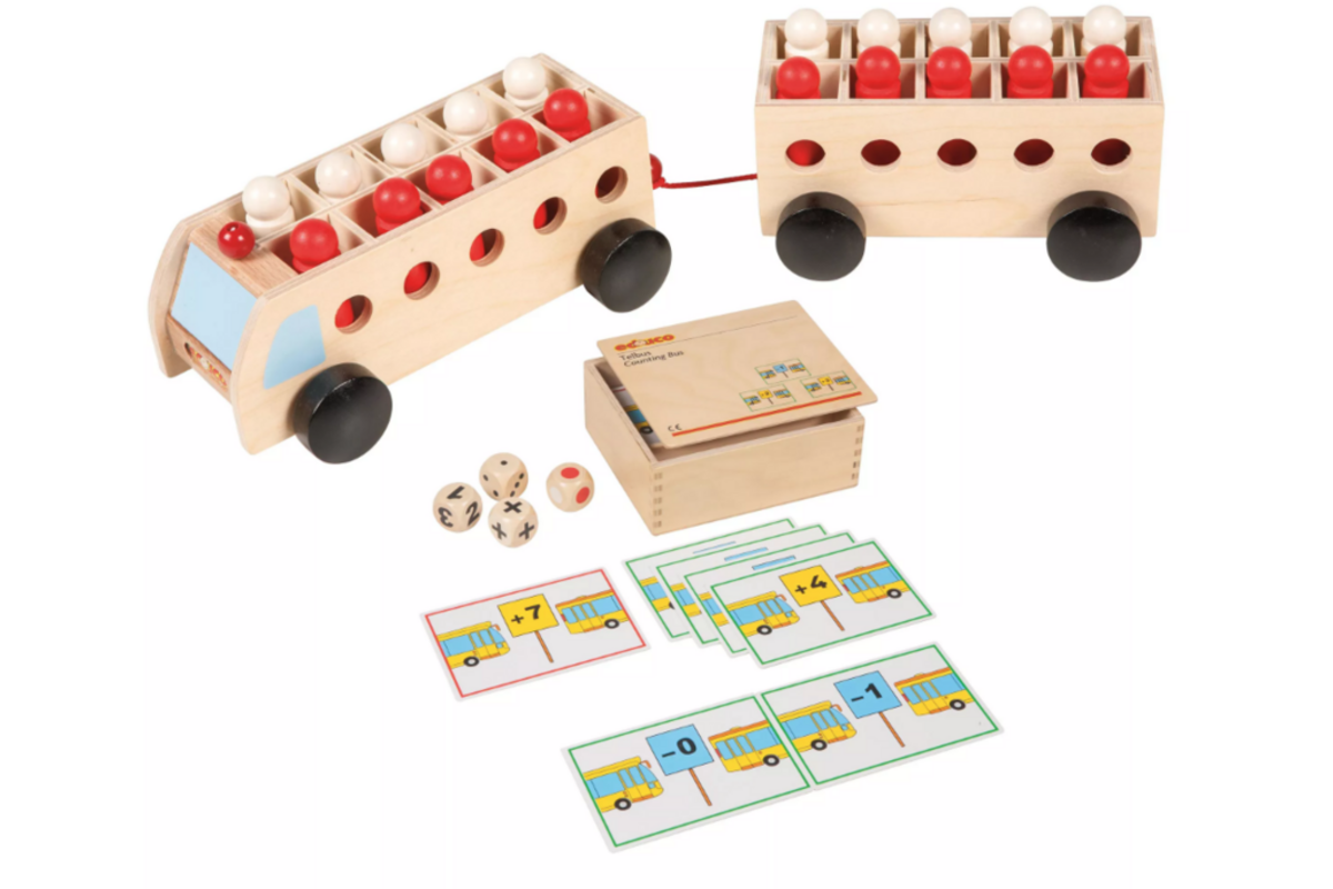 Rekenbus met aanhanger - mini