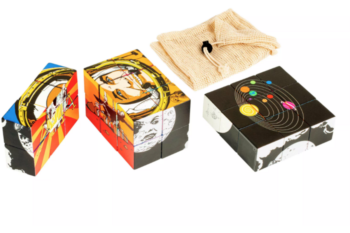 Blokkenpuzzel, de ruimte