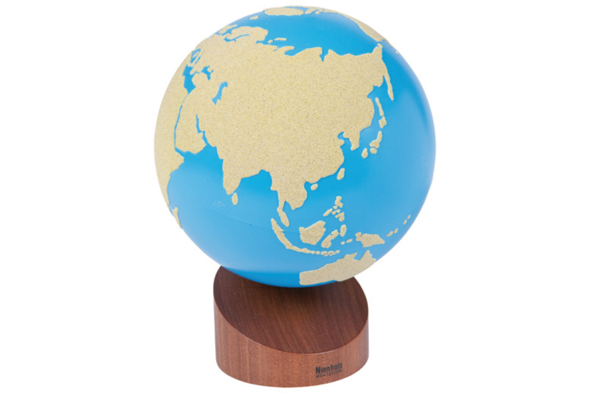 Globe land en water - zand