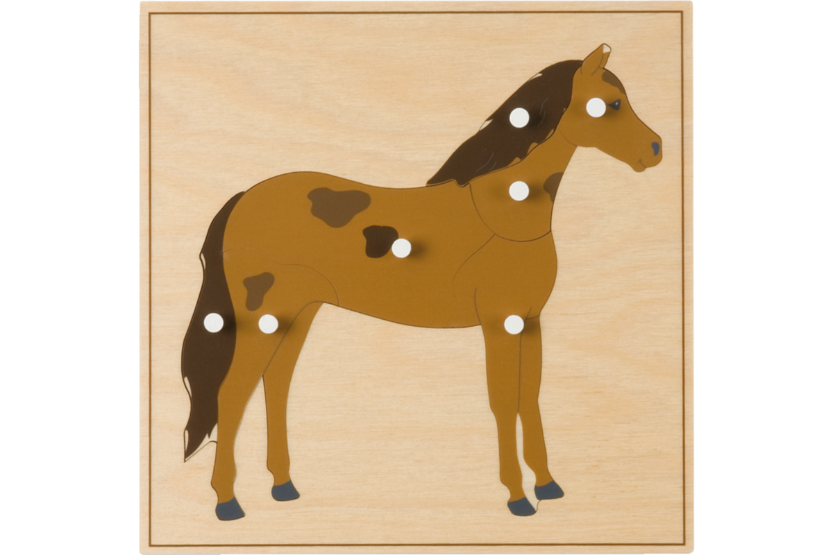 Dierenpuzzel paard