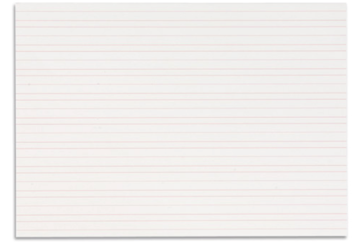 Gelinieerd papier dubbele lijn  250 vel
