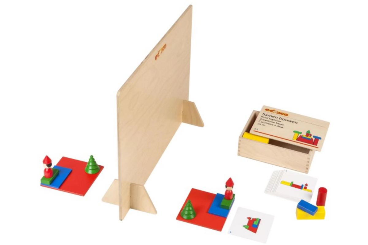 Samen bouwen in kist 15,5x21,5x6,5cm Educo