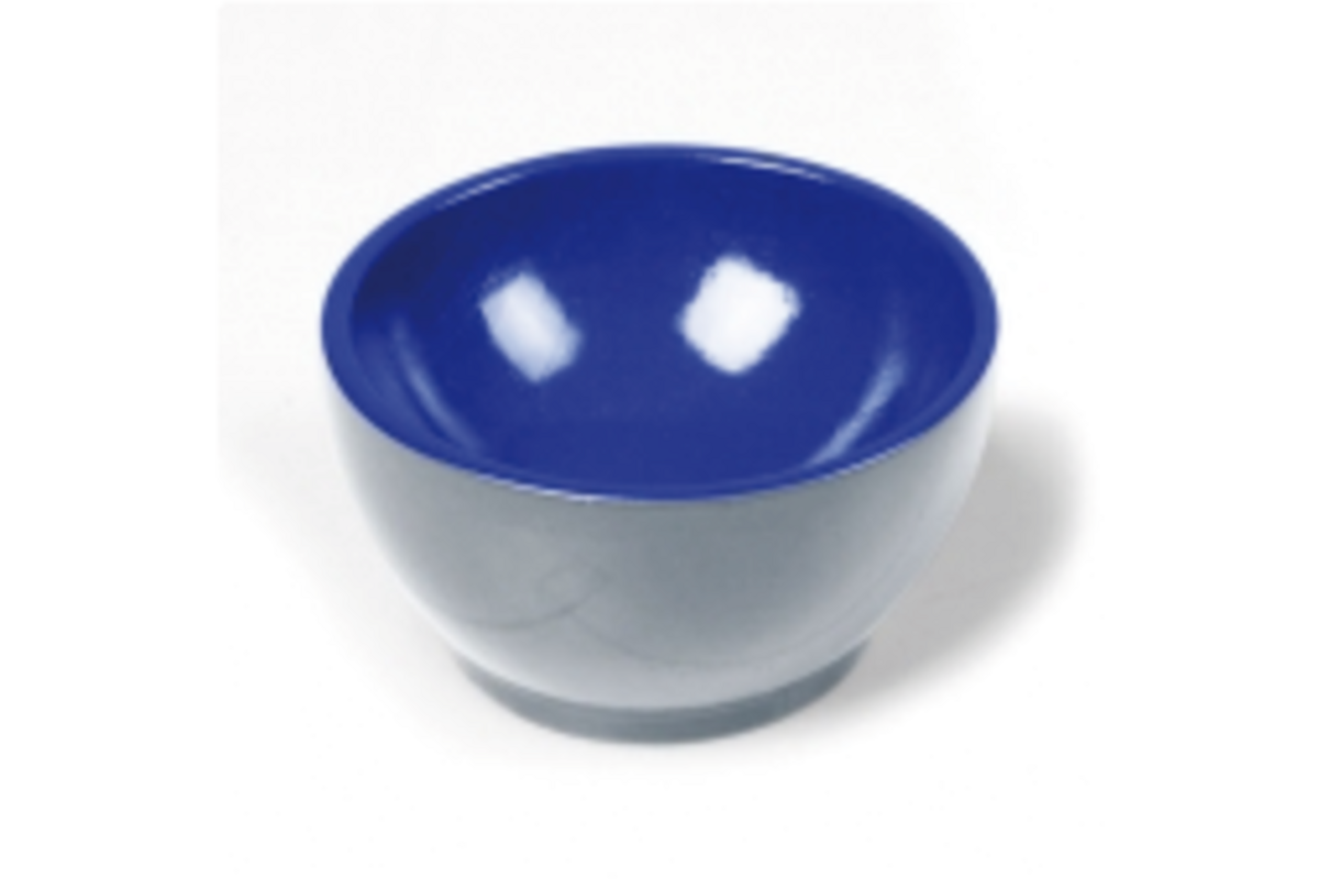 Bakje kunststof grijs blauw