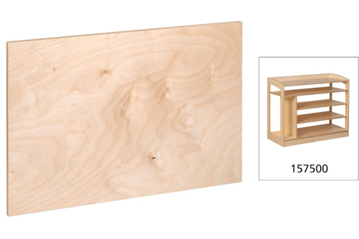 Achterwand Materiaal & Zintuiglijke Kast (ongemonteerd)