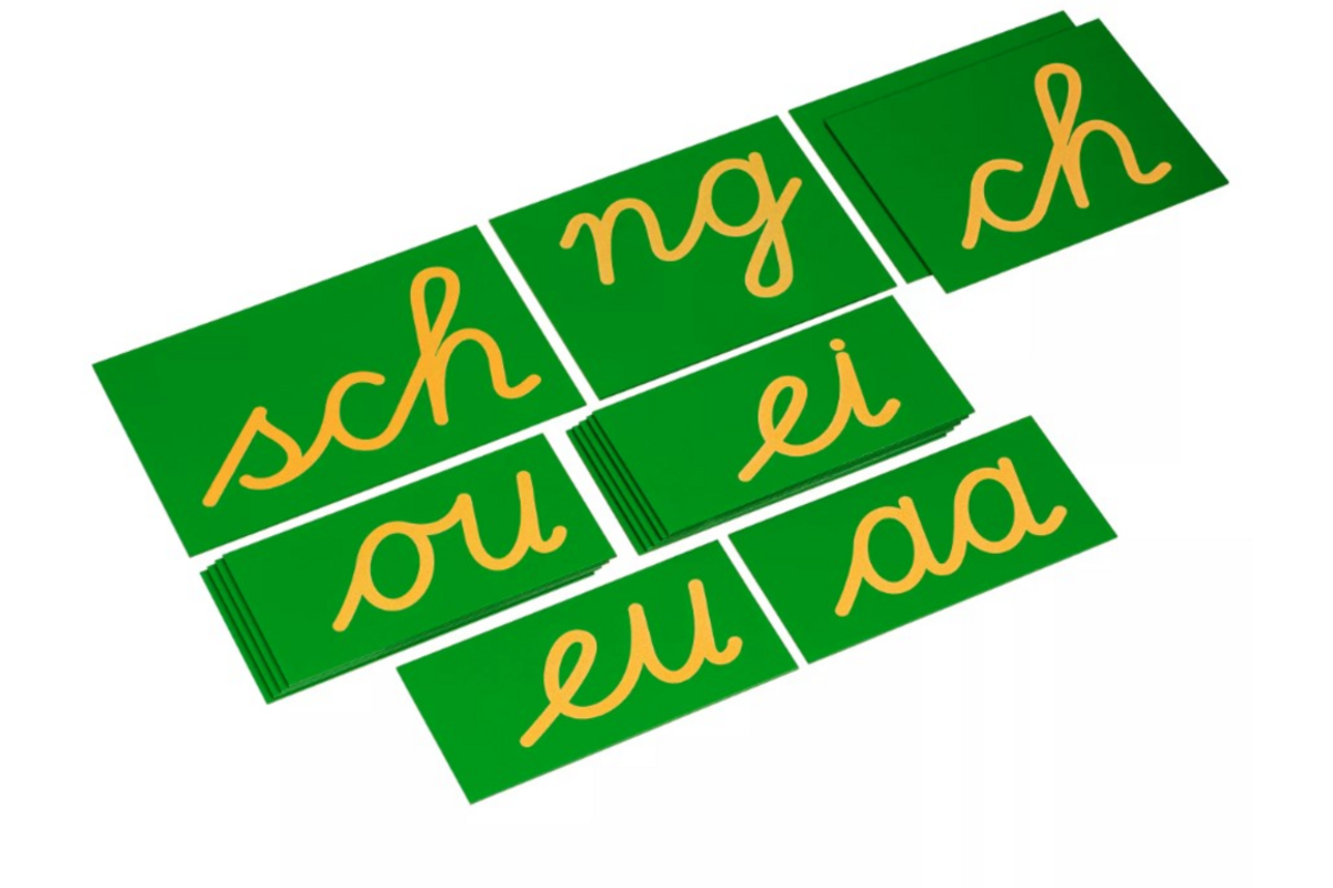 Dubbelklanken: schrijfschrift