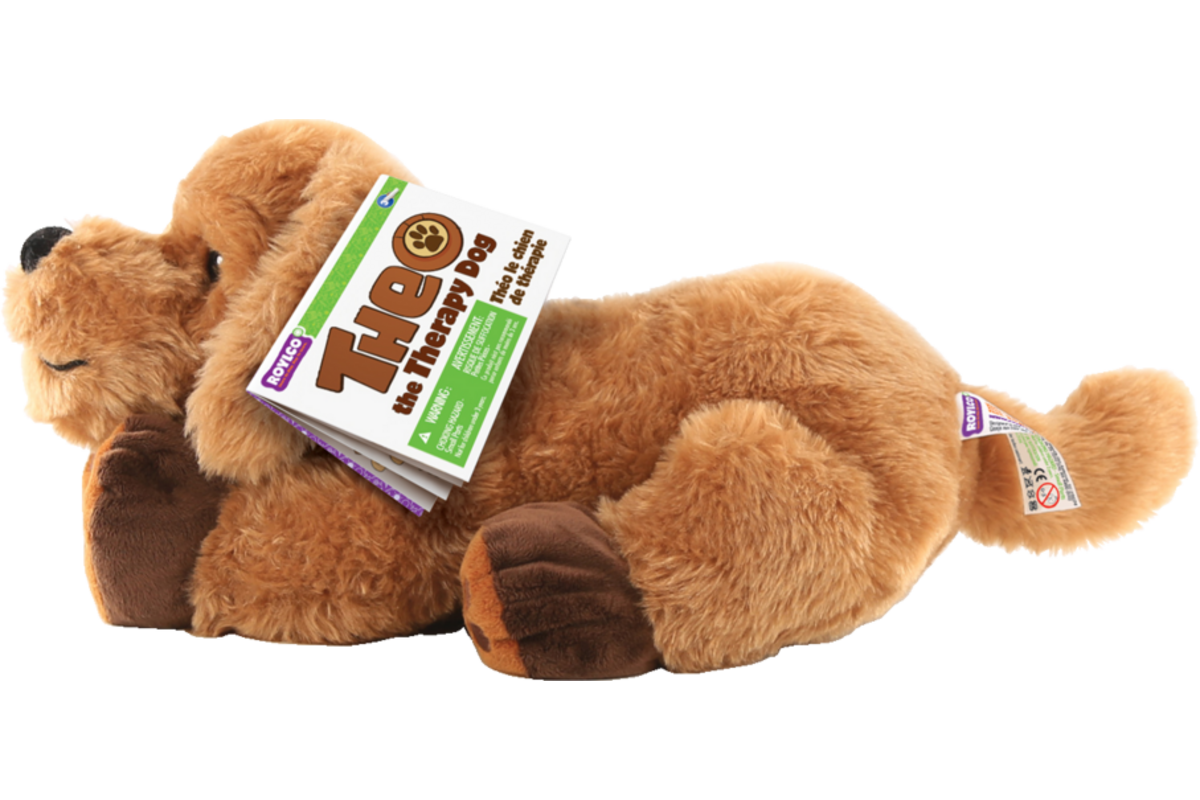 Theo the Therapy Dog, 1 pluche hond