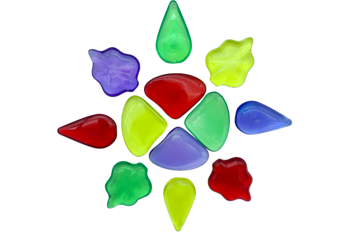 Light Learning Rocks 8 soorten, 48 stuks