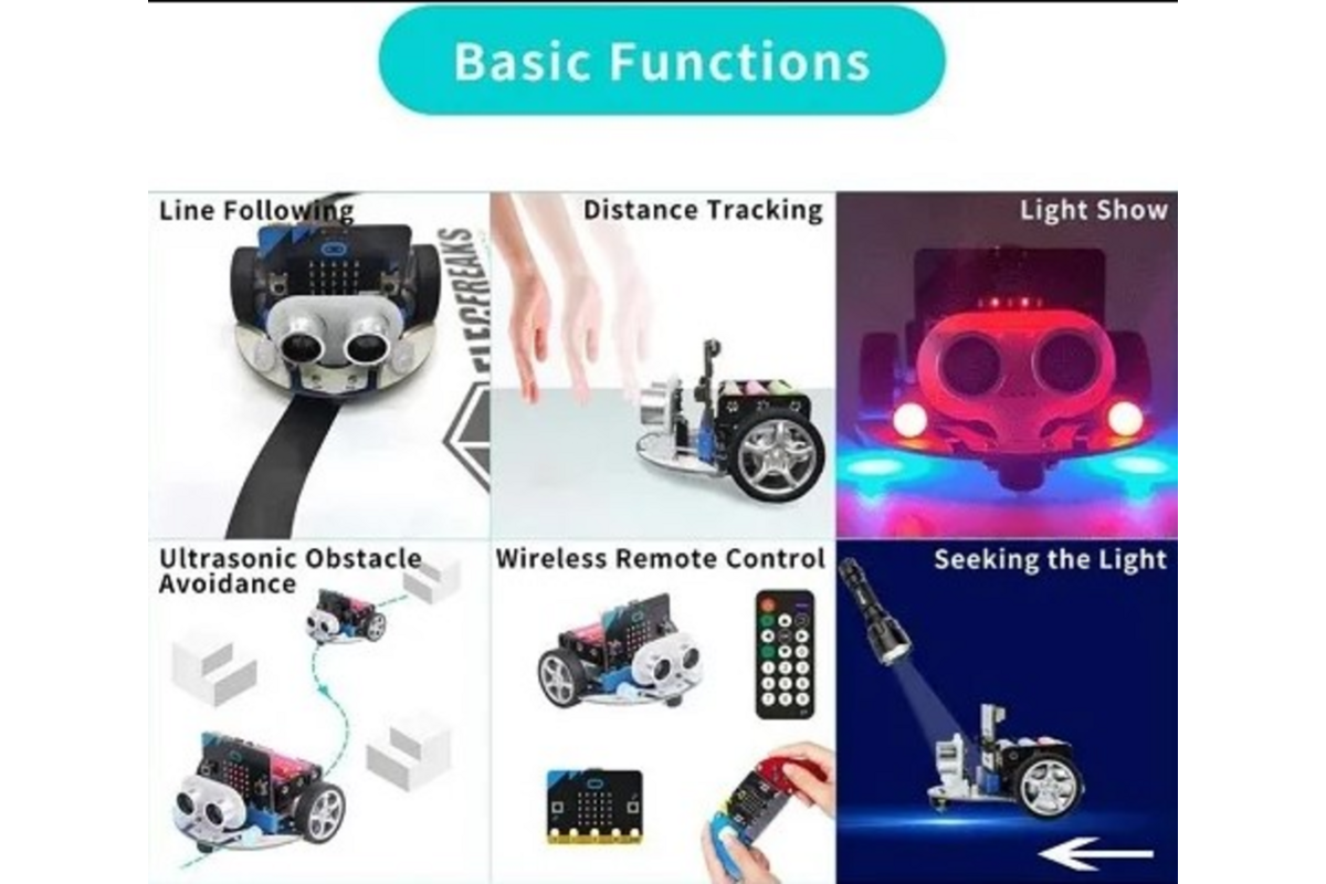 Elecfreaks – Smart Cutebot Kit voor micro:bit [EF08209]