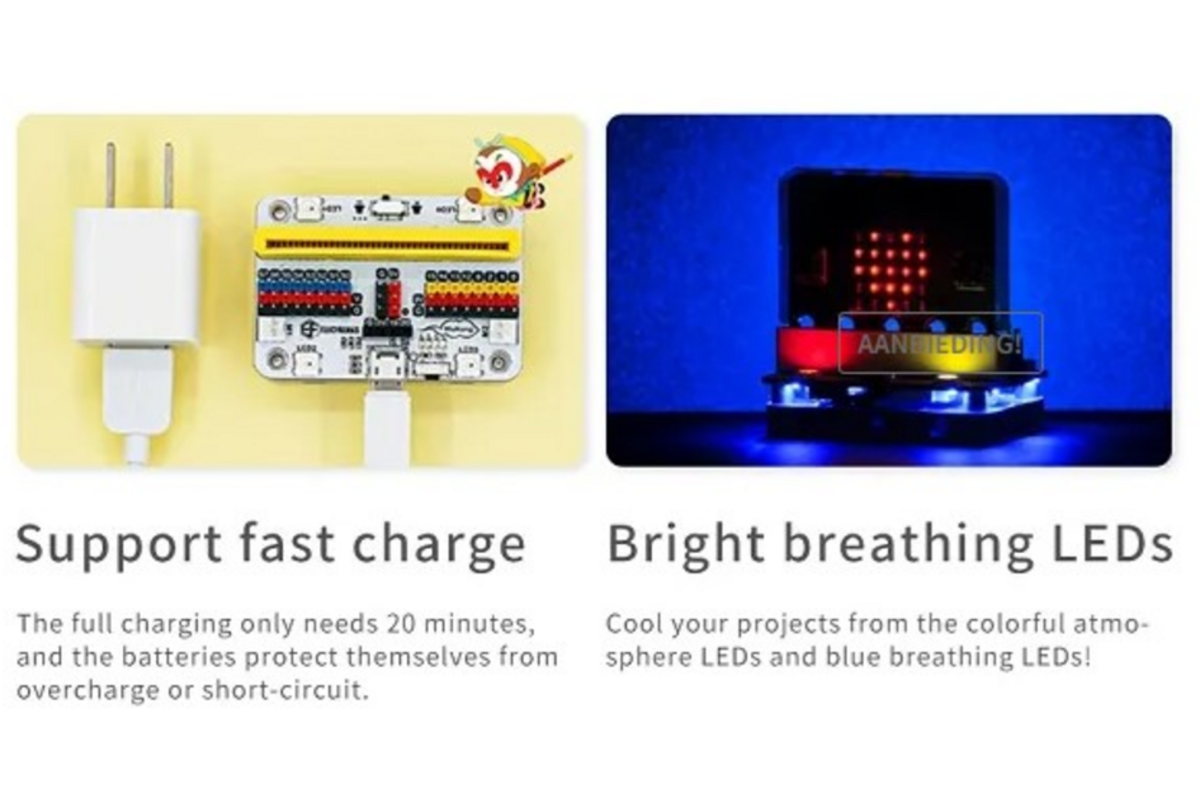 Elecfreaks – 32 IN 1 micro:bit Wonder Building Kit (zonder micro:bit) – [EF08239]