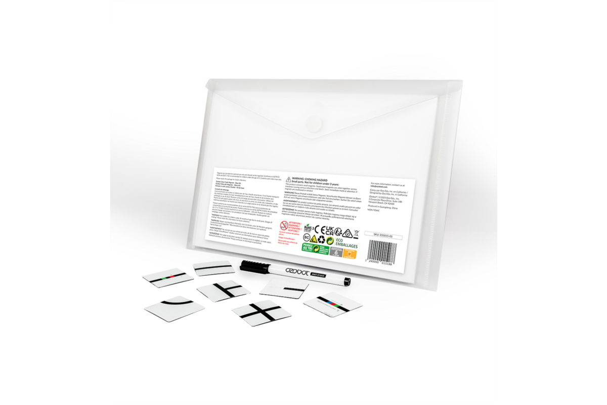 Ozobot Color Code Magnets - Base Kit (36 delig)