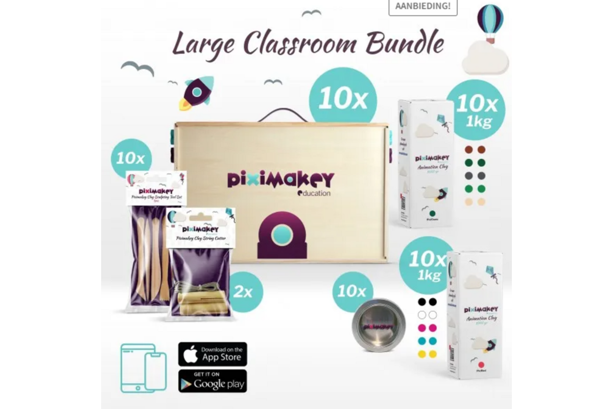 Piximakey Education Animation studio klassenset Large