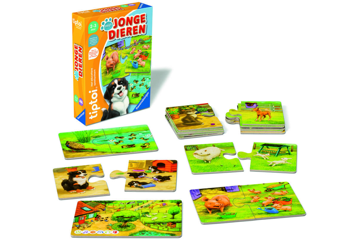 tiptoi® Mijn jonge dieren