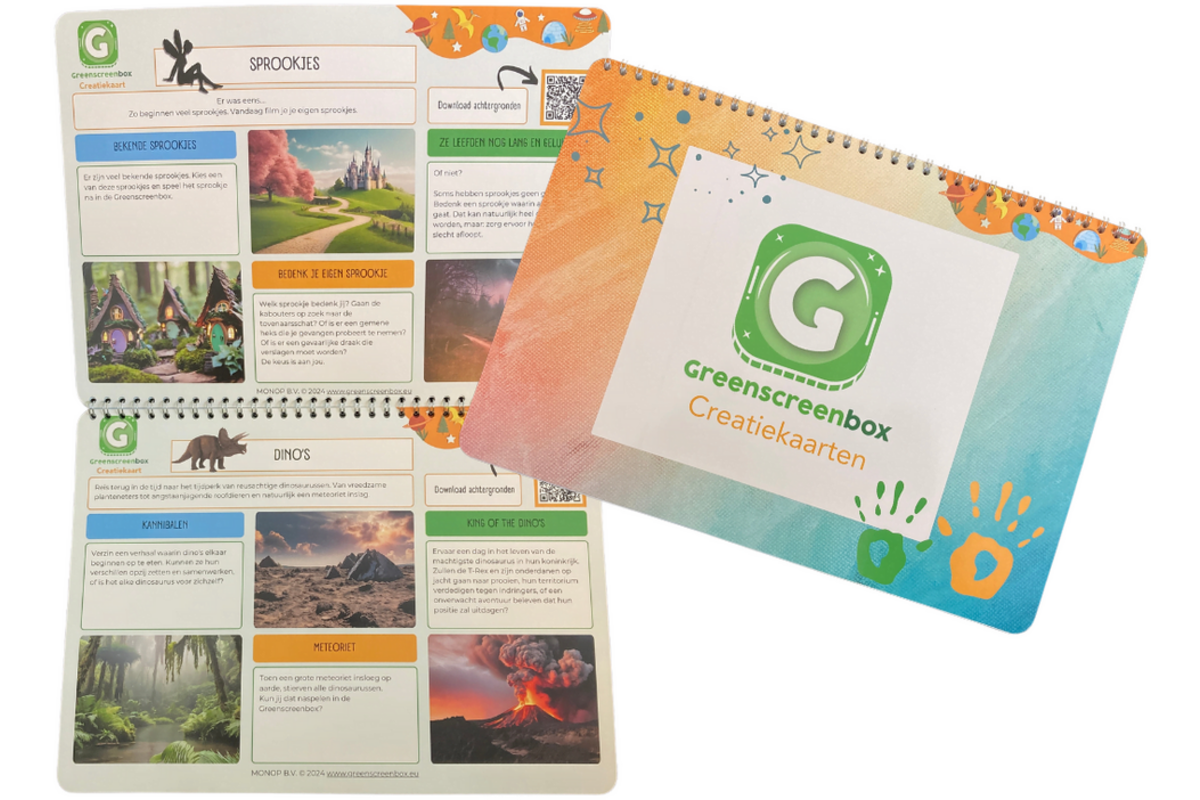 Greenscreenbox® Creatiekaarten