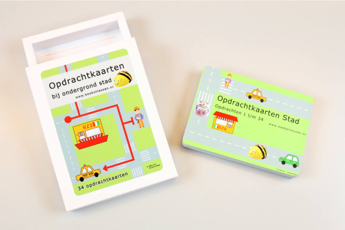 Bee-Botles stad (ook geschikt voor Blue-Bot en Primo Cubetto)