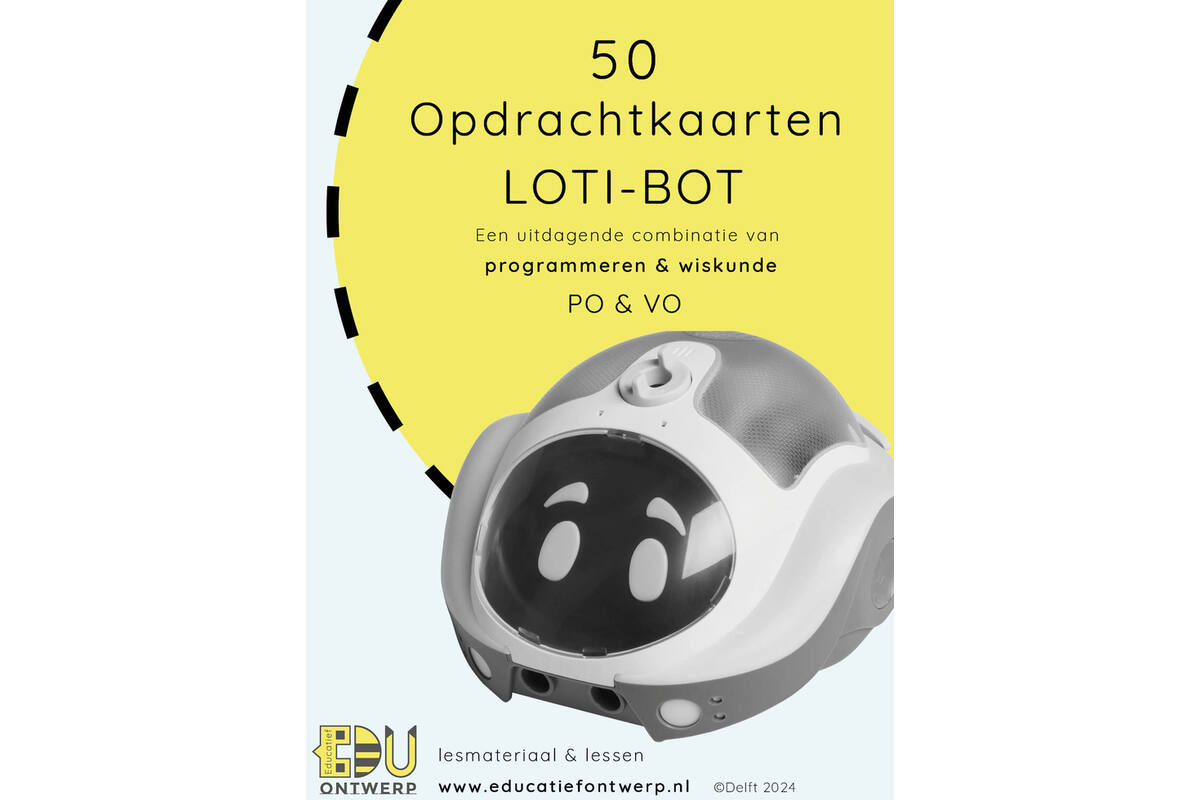 Loti-Bot | opdrachtkaarten, set van 50 stuks