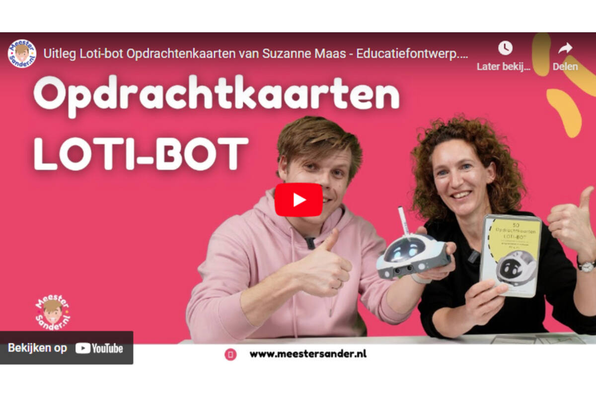 Loti-Bot | opdrachtkaarten, set van 50 stuks
