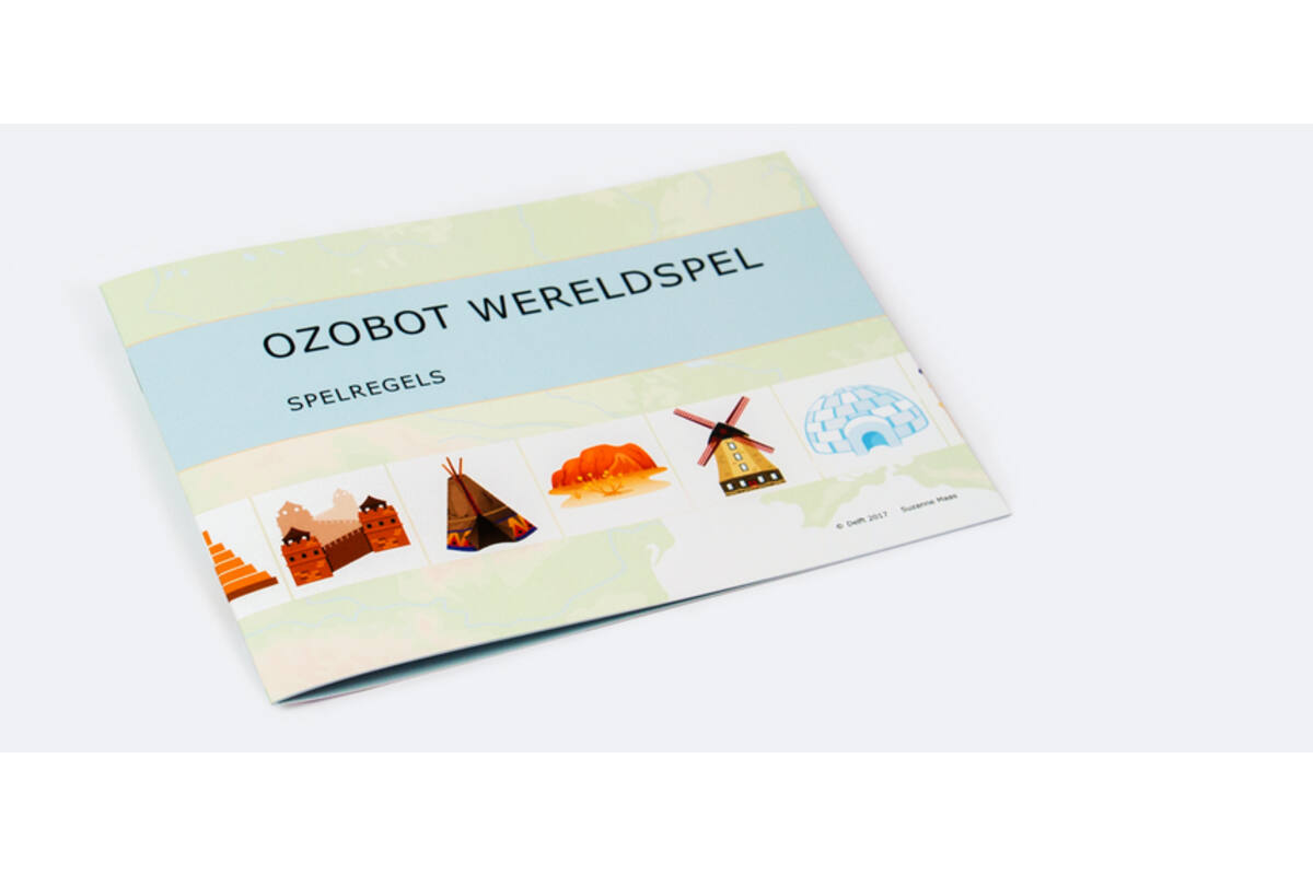 Maakotheek Ozobot Wereldspel