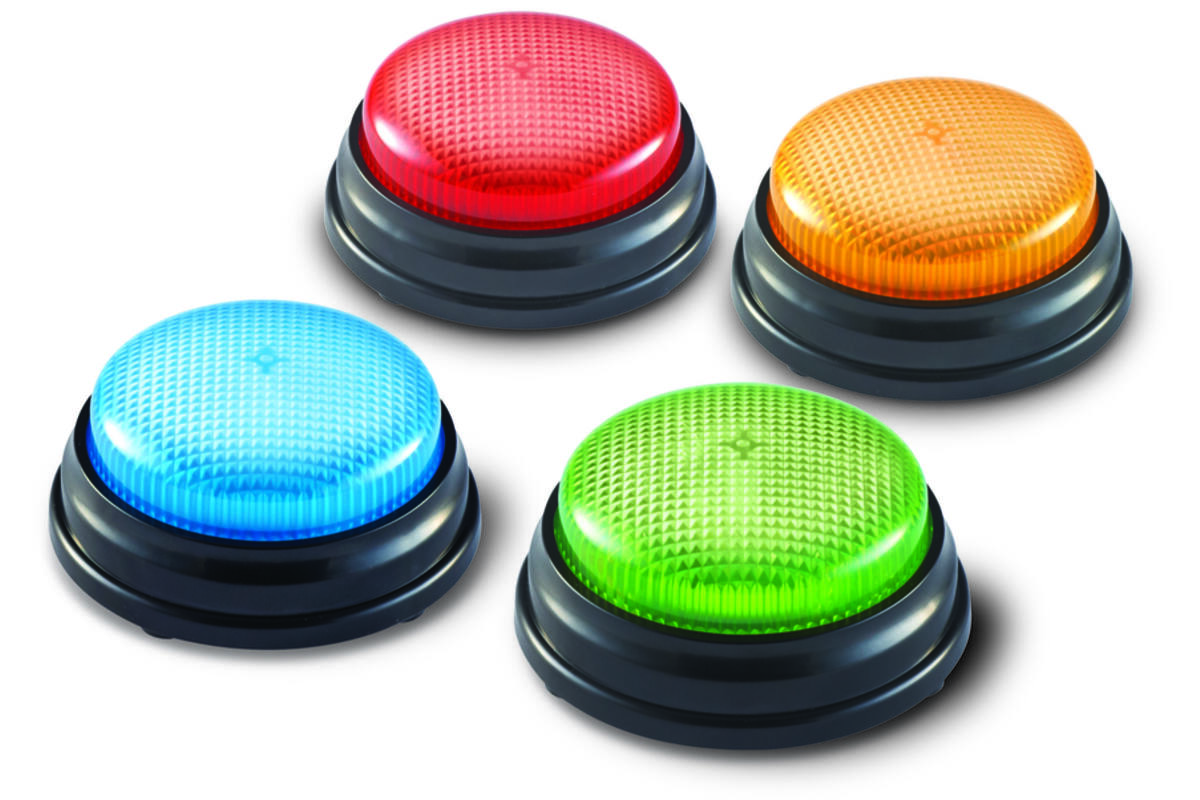 Zoemers met licht en geluid (set van 4)