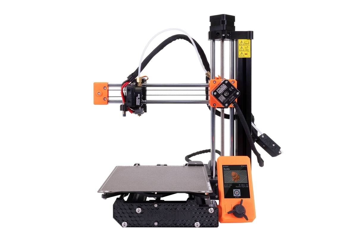 3D printer Prusa mini+ gemonteerd