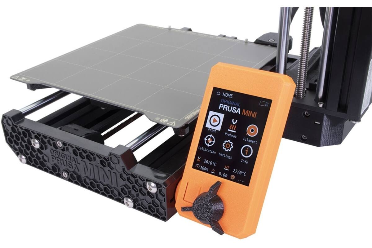 3D printer Prusa mini+ gemonteerd