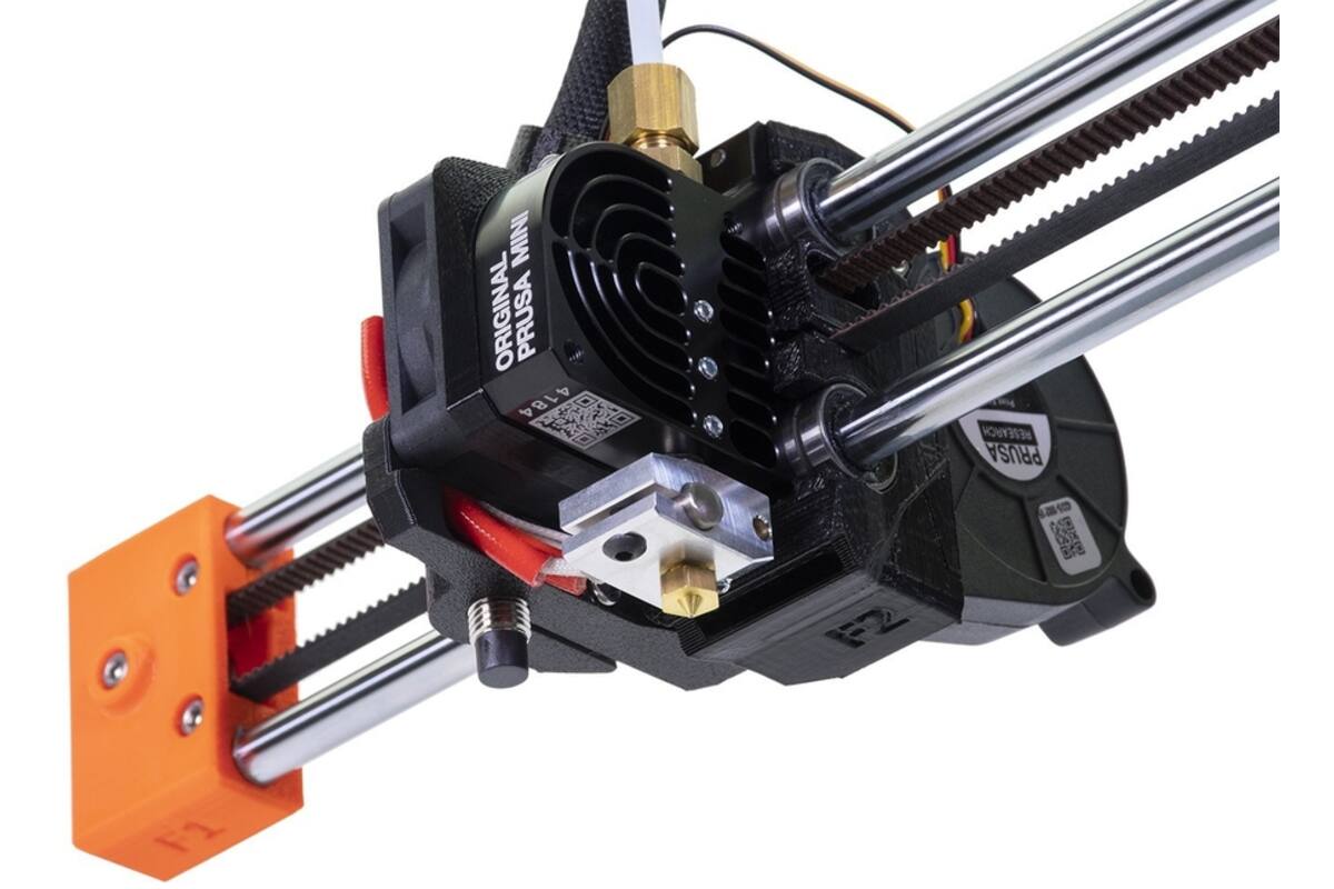 3D printer Prusa mini+ gemonteerd