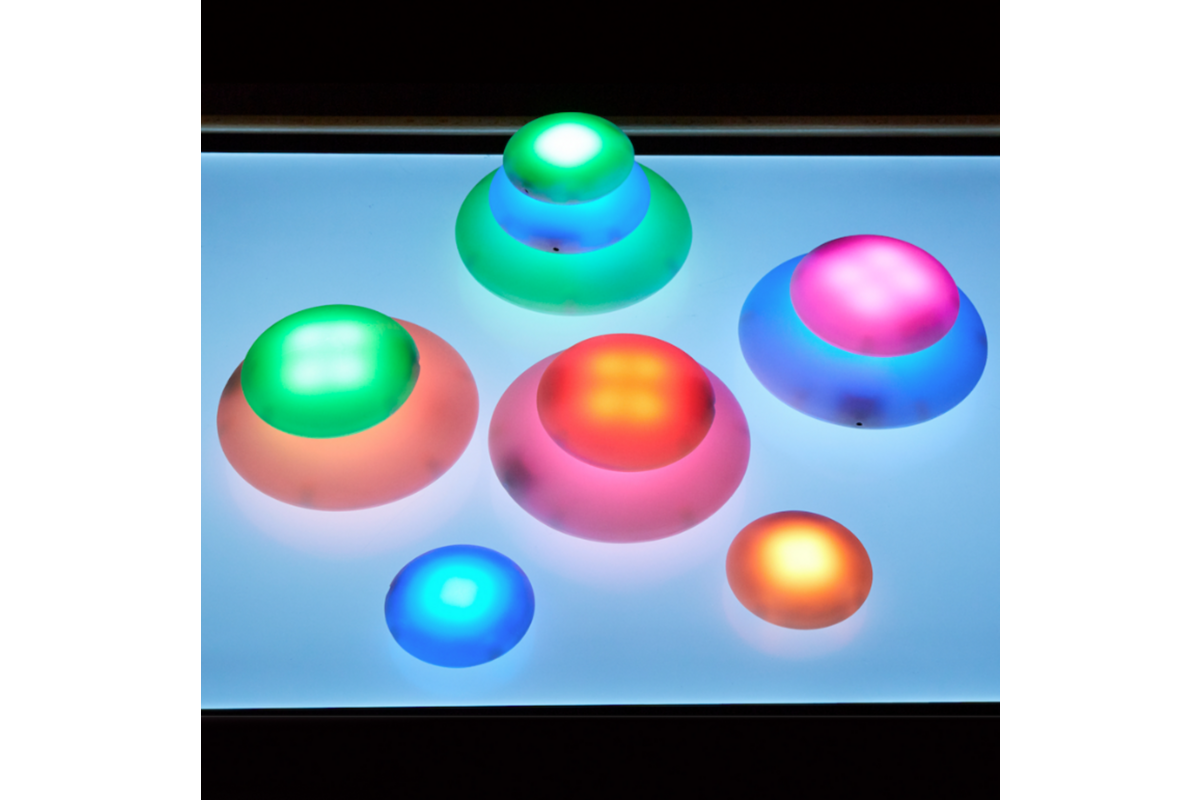 Glow Pebbels, 12 stuks