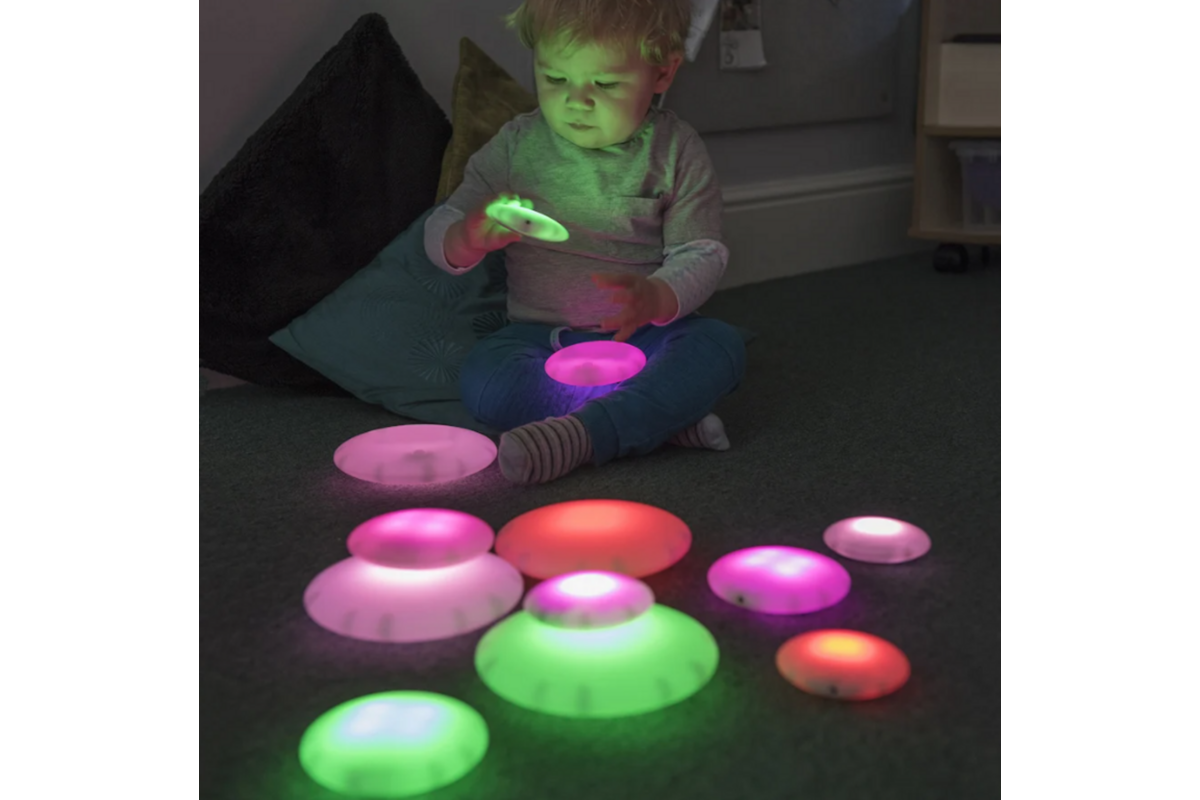 Glow Pebbels, 12 stuks