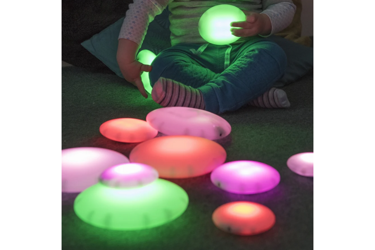 Glow Pebbels, 12 stuks