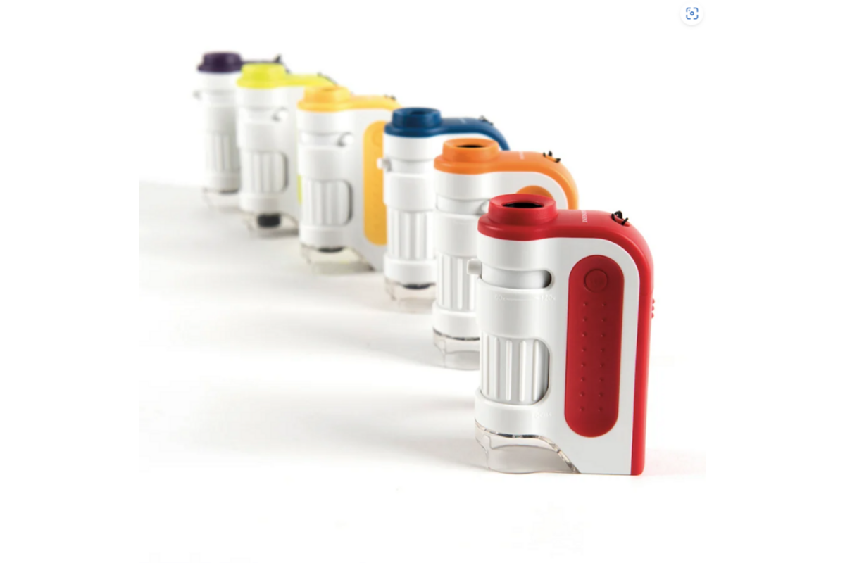 Microscopen voor in de hand, 6 stuks