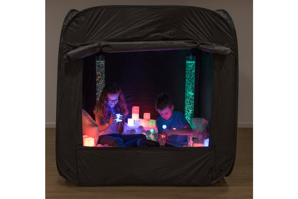 Pop-Up donkere ruimte