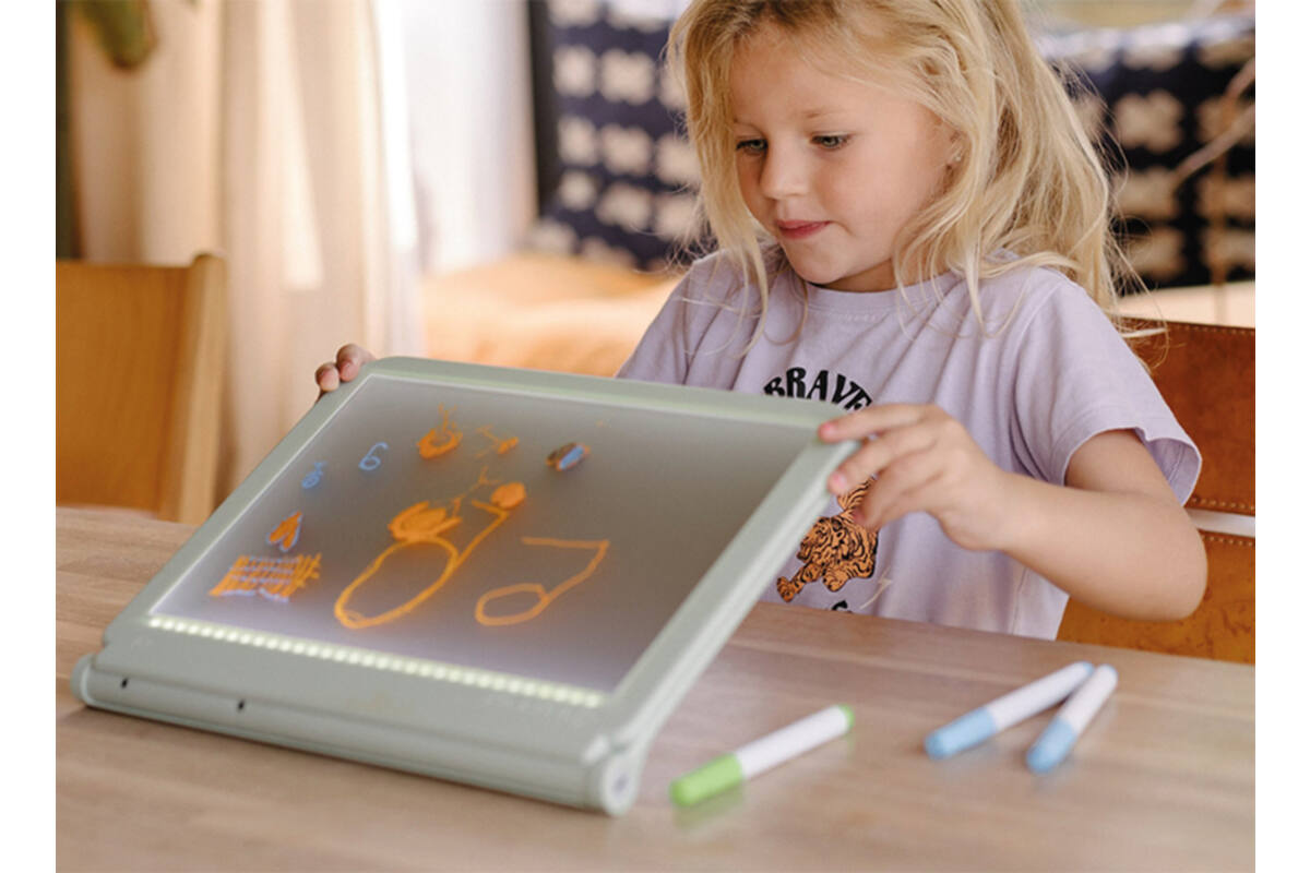Kidywolf Kidydraw-pro A4 light table 2in1 - Green