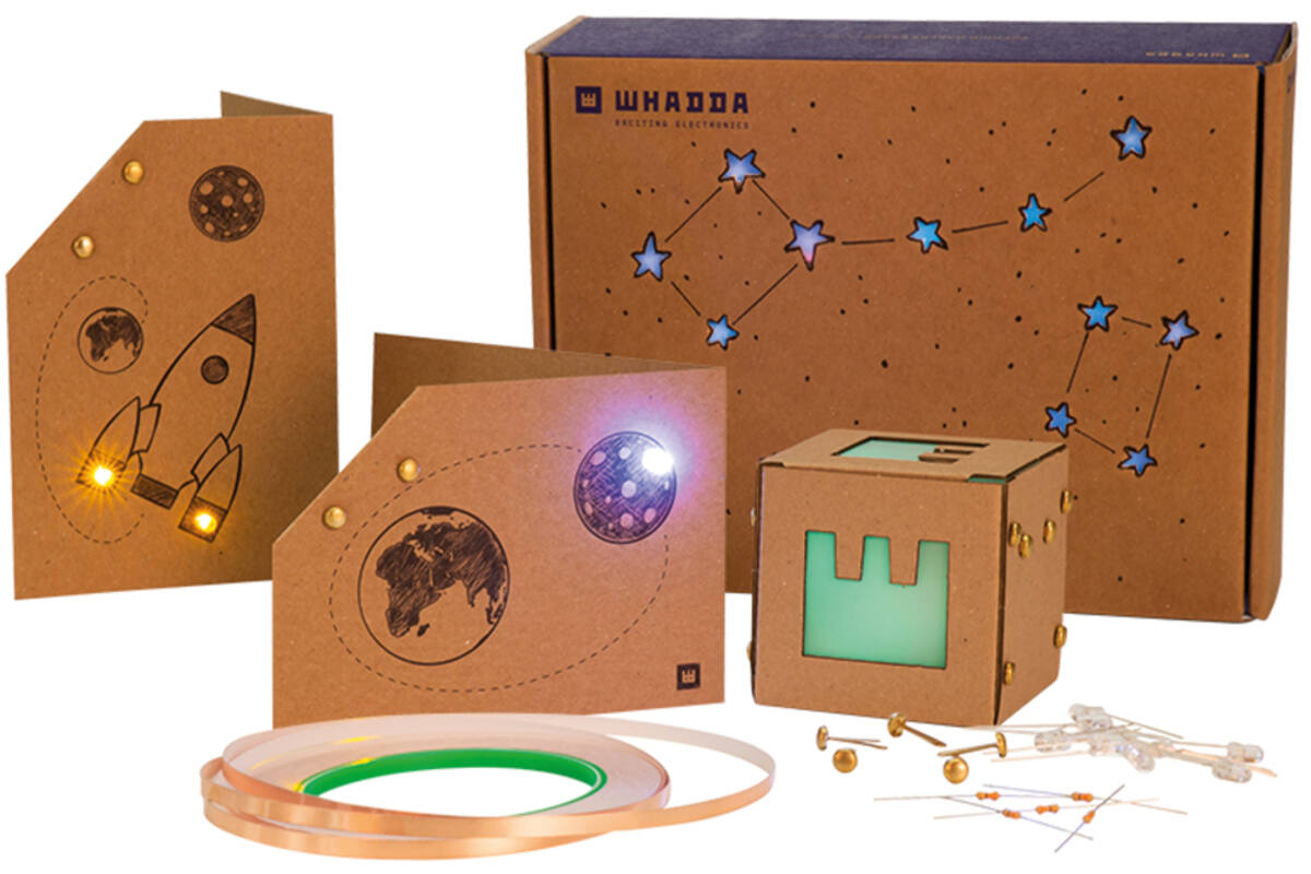 Solderen - elektronica- tape-o-tronics - Whadda - knutseldoos, per set