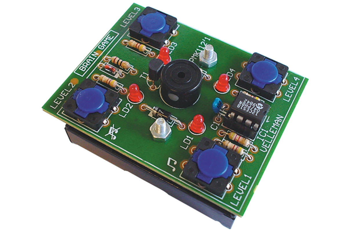 Solderen - elektronisch spel - Whadda - per stuk