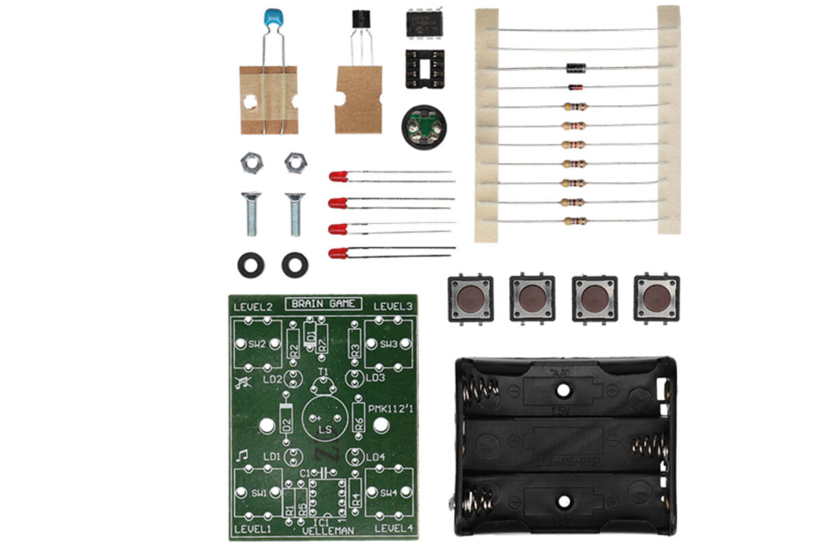 Solderen - elektronisch spel - Whadda - per stuk