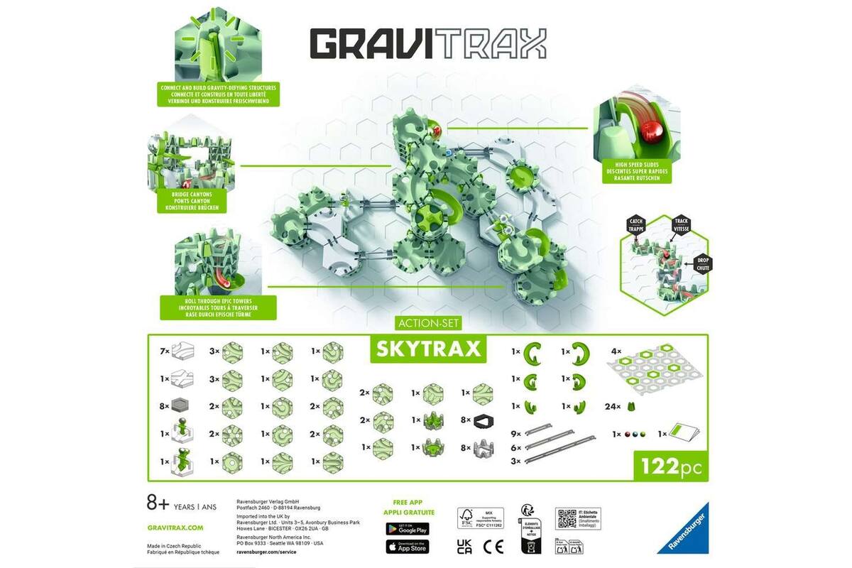 GraviTrax Base Action-Set Skytrax M
