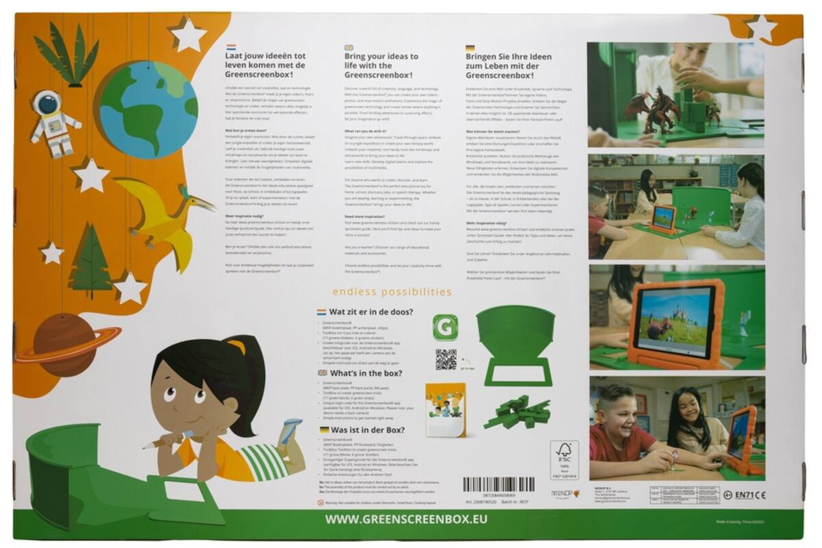 Greenscreenbox® All-in-One Starterset