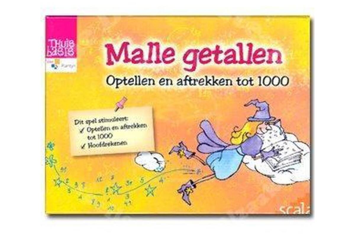 Malle getallen - optellen en aftrekken tot 1000