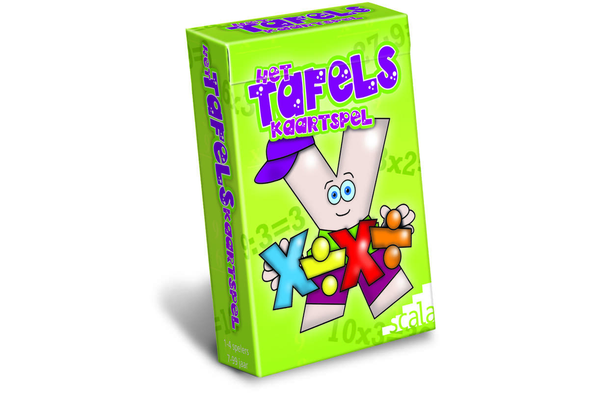 Het tafelskaartspel