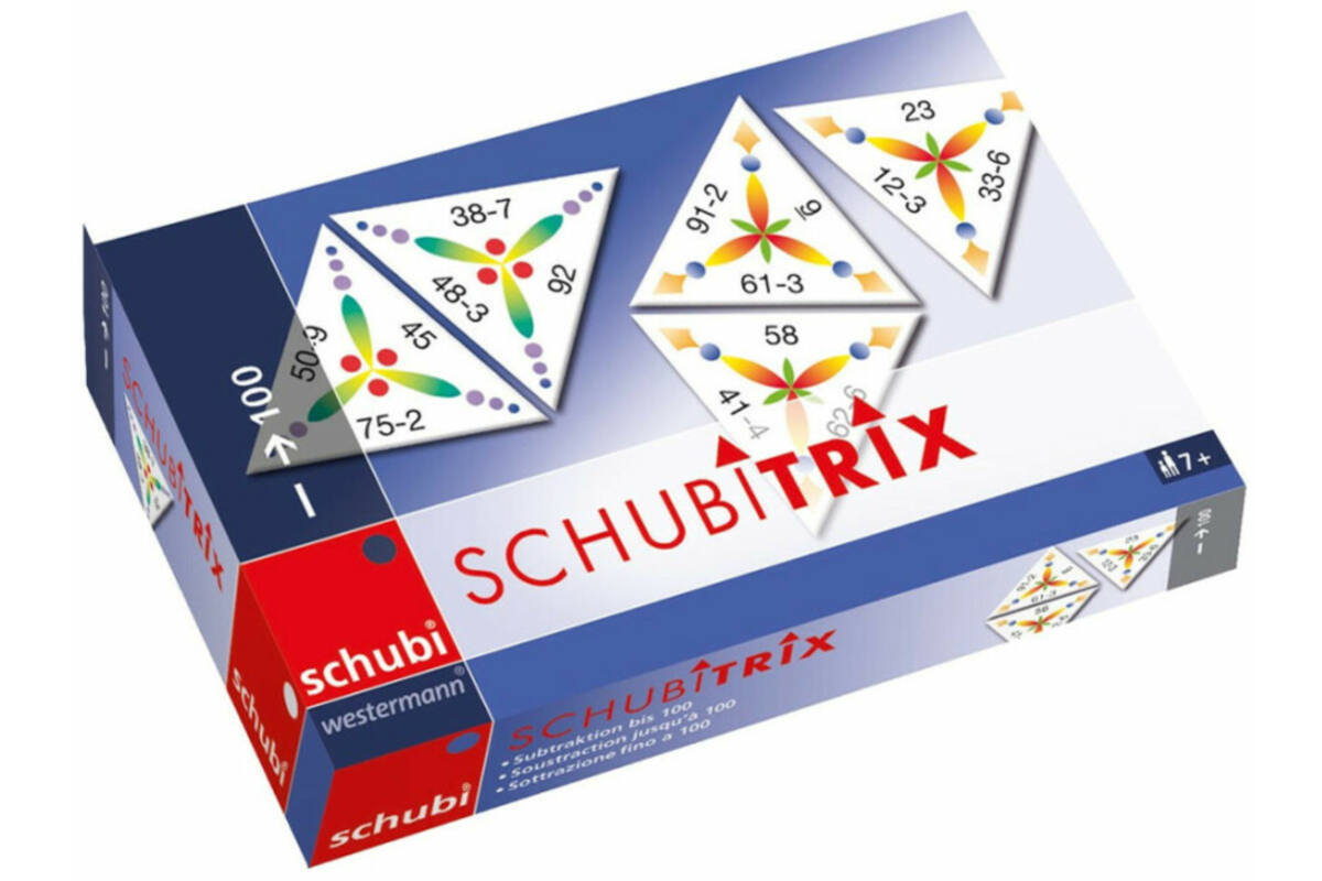 Schubitrix - aftrekken tot 100