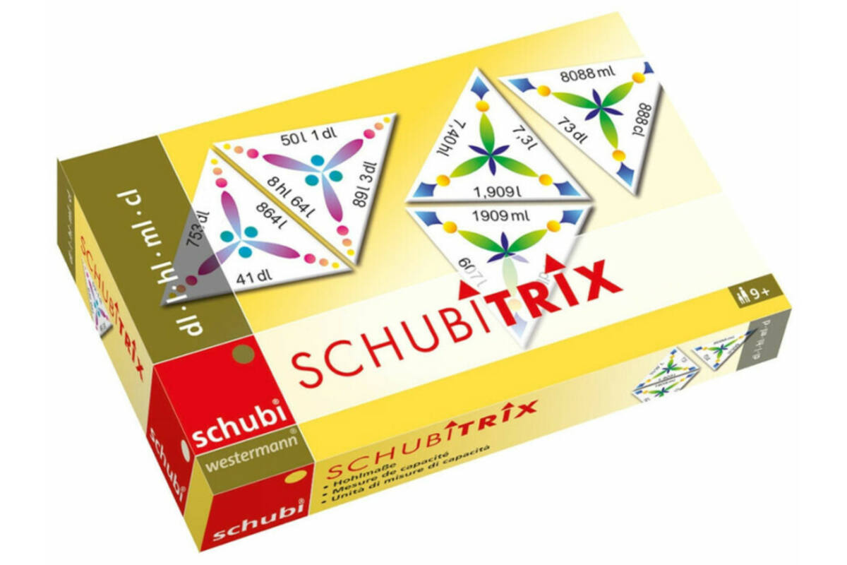 Schubitrix - inhoudsmaten
