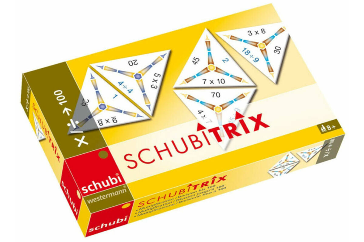 Schubitrix - vermenigvuldigen/delen tot 100