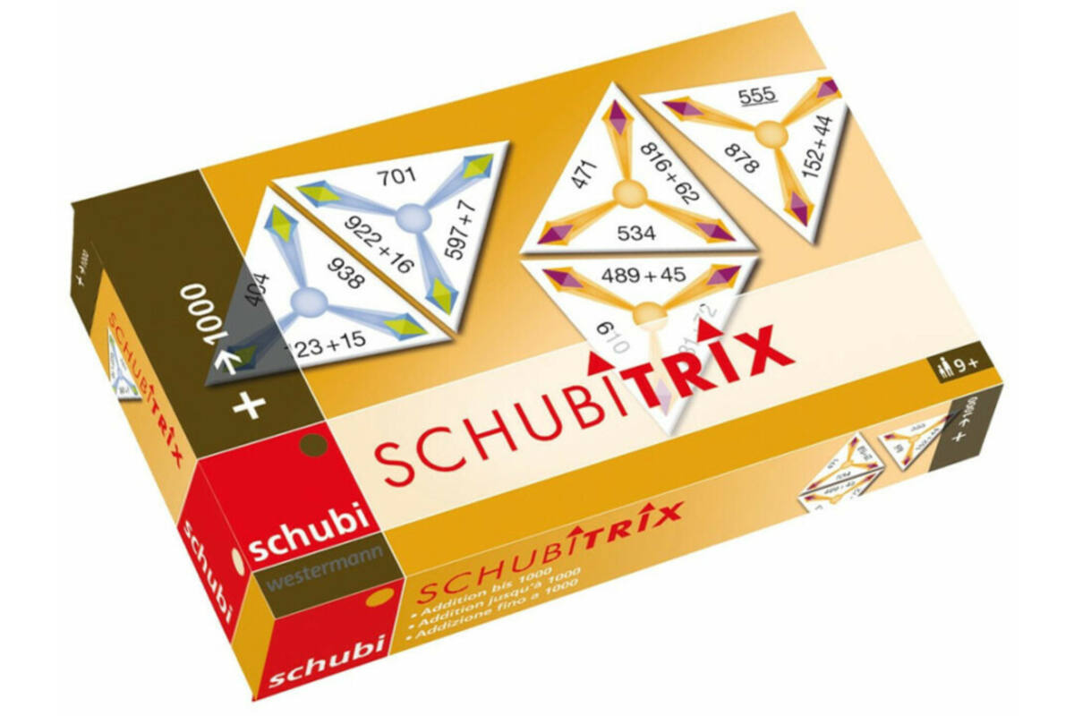 Schubitrix: optellen tot 1000