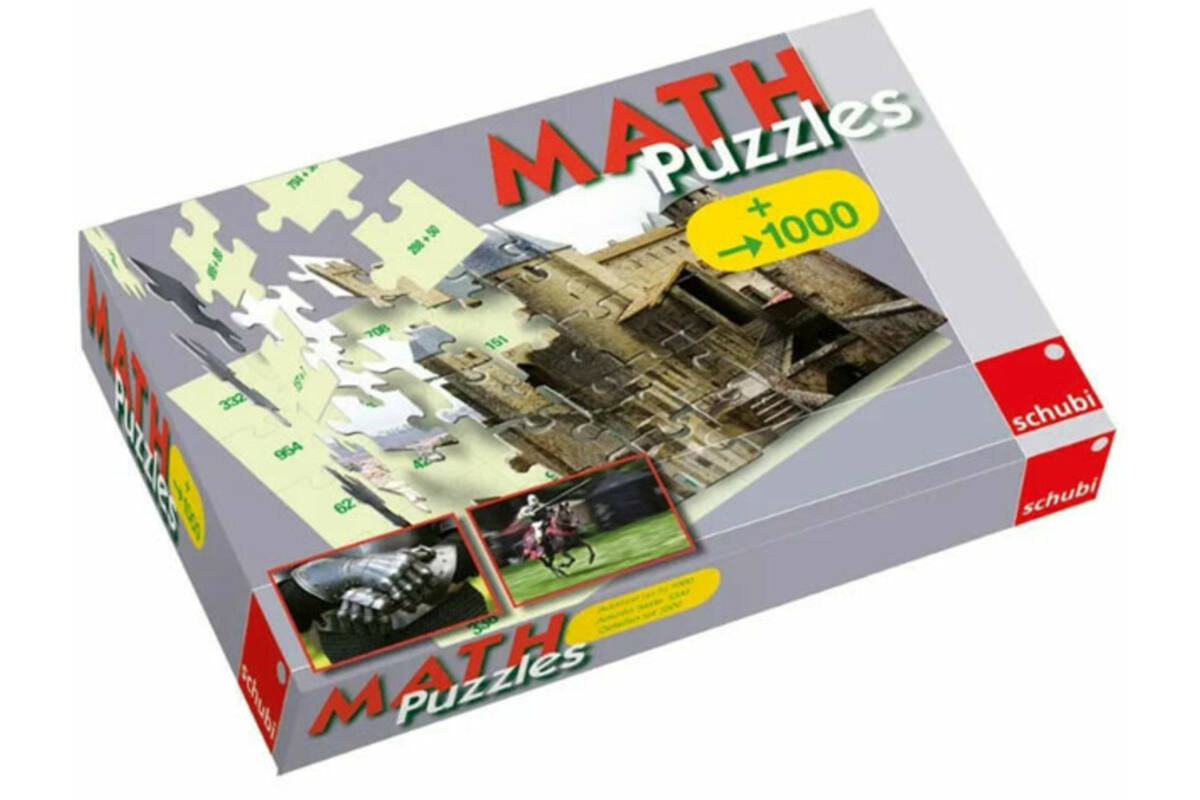 Schubi Mathpuzzels: Optellen tot 1000