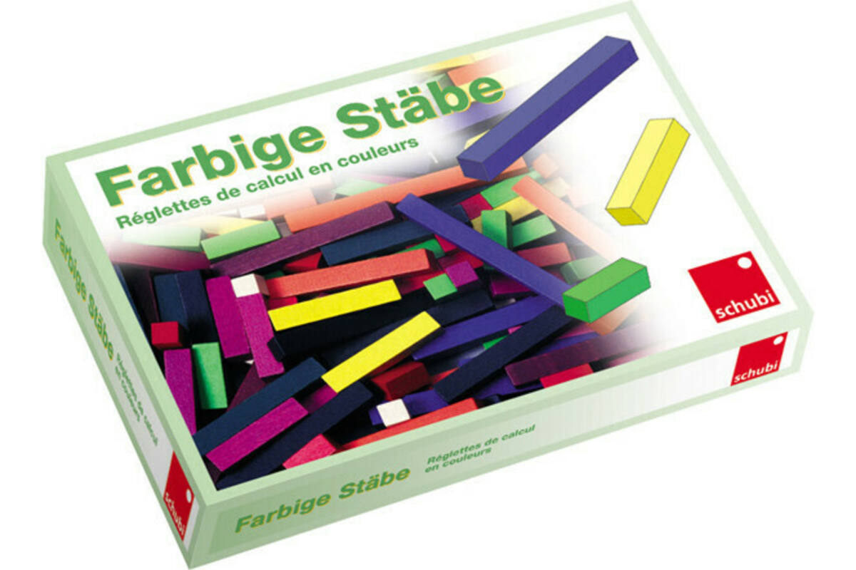 Schubi Set cuisenaire materiaal