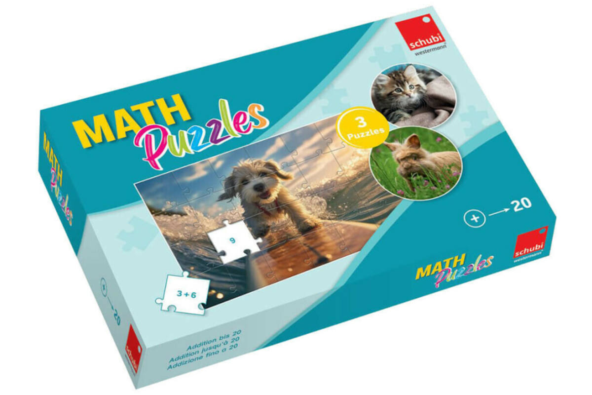 Schubi Mathpuzzels: Optellen tot 20
