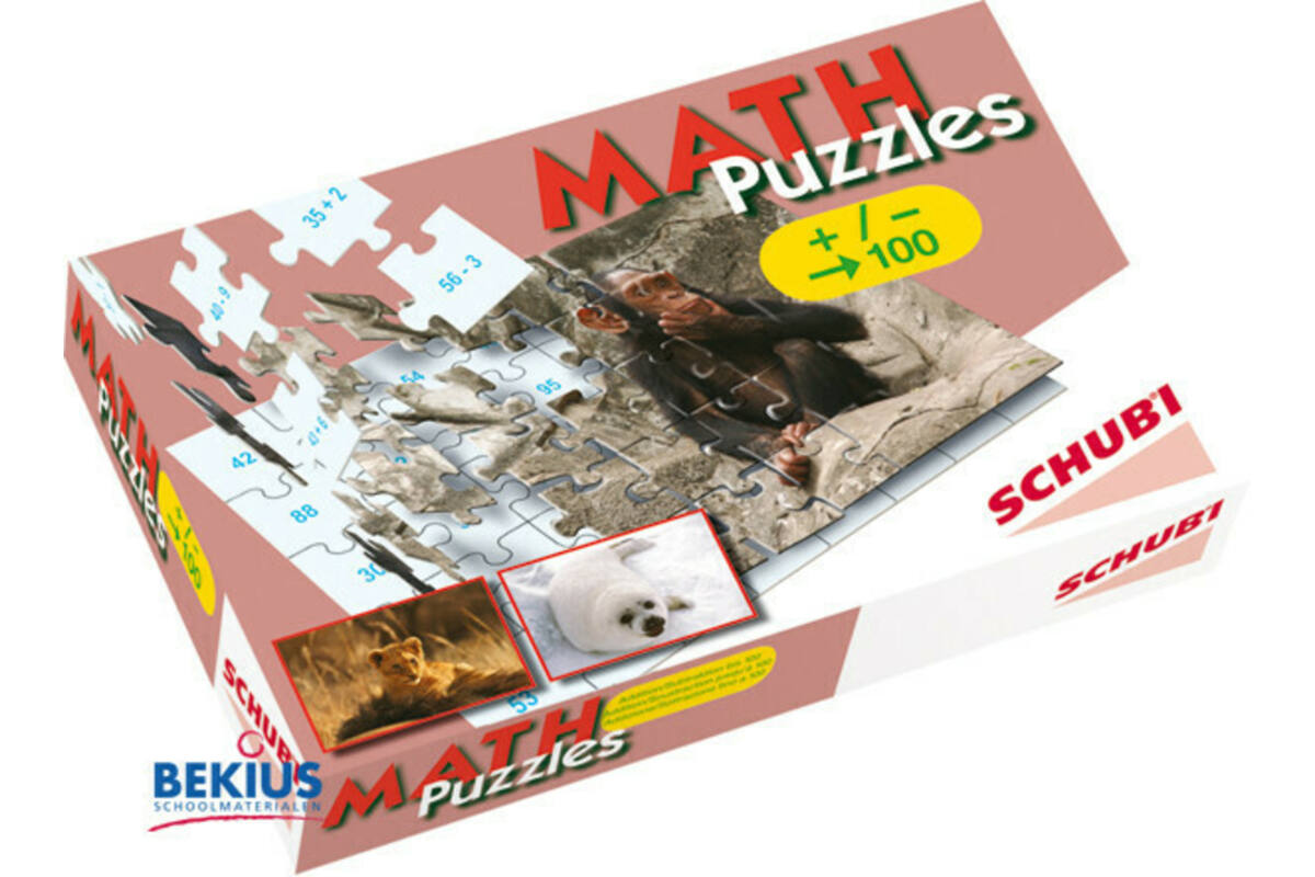 Schubi Mathpuzzels: Optellen en