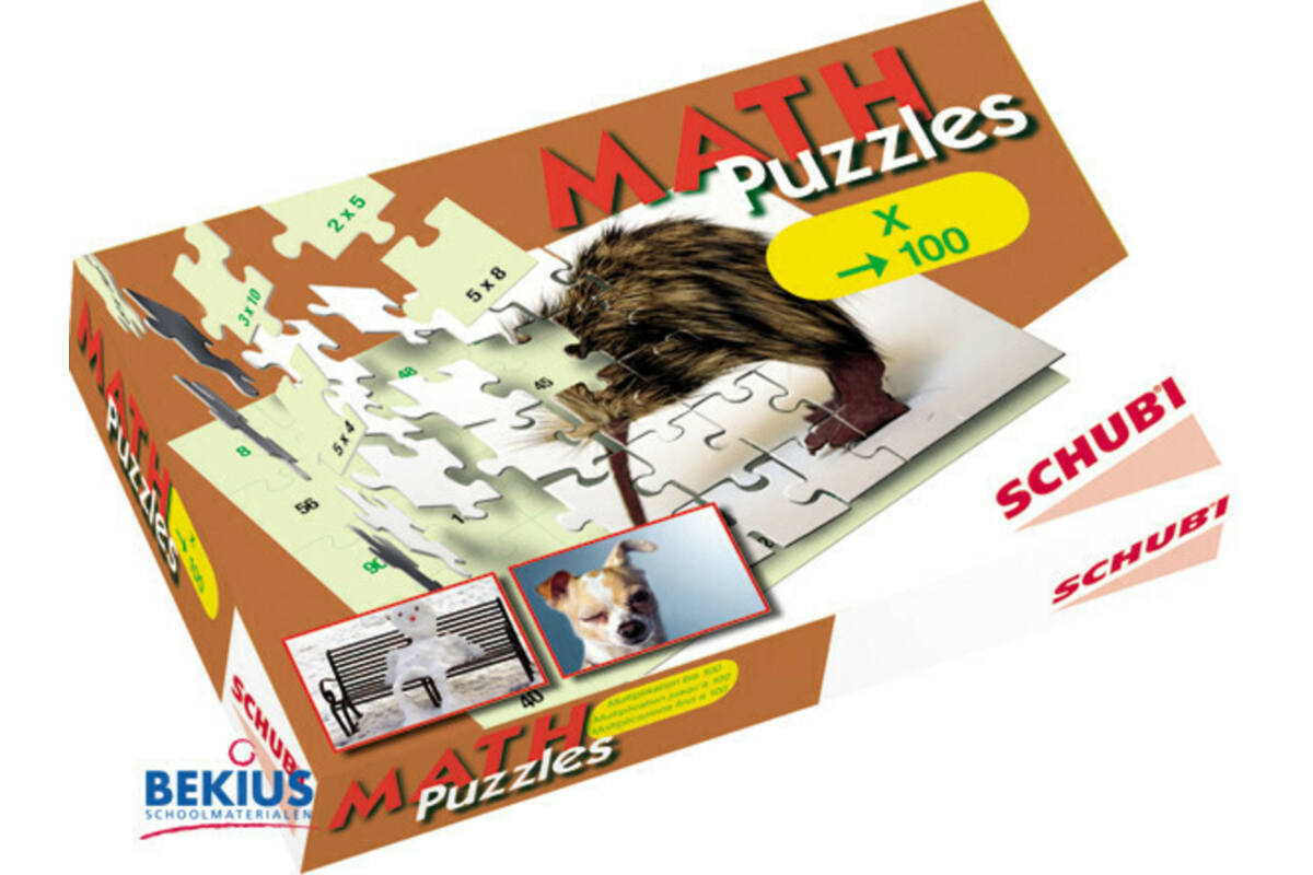 Schubi Mathpuzzels: Vermenigvuldigen