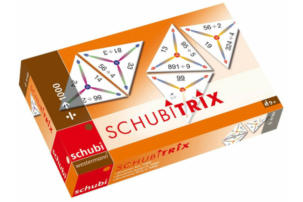 Schubitrix: Delen tot 1000